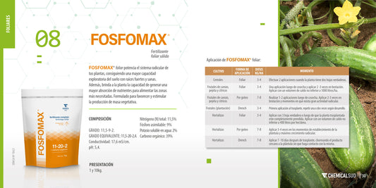 Fosfomax 10kg | 11-20-02 | Enraizamiento Profesional