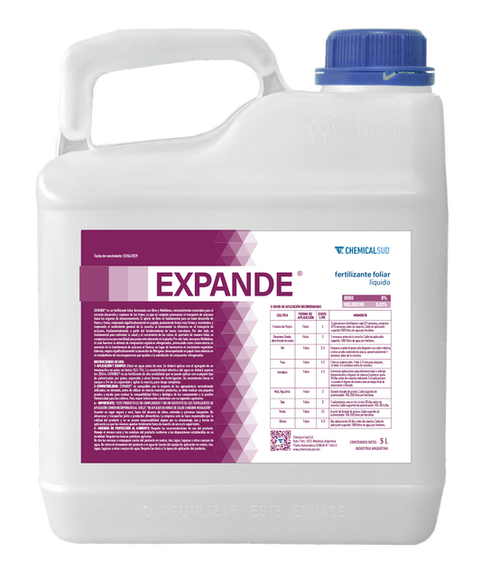 Foliar Expande x 5 L - Chemical Sud (bidón)