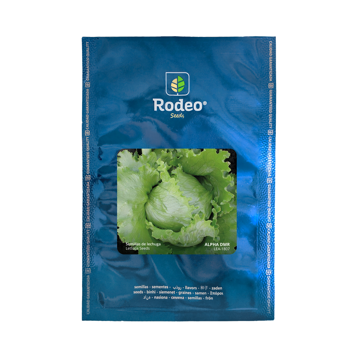 Semillas De Lechuga Arrepollada Alpha DMR x 100g Rodeo Semillas