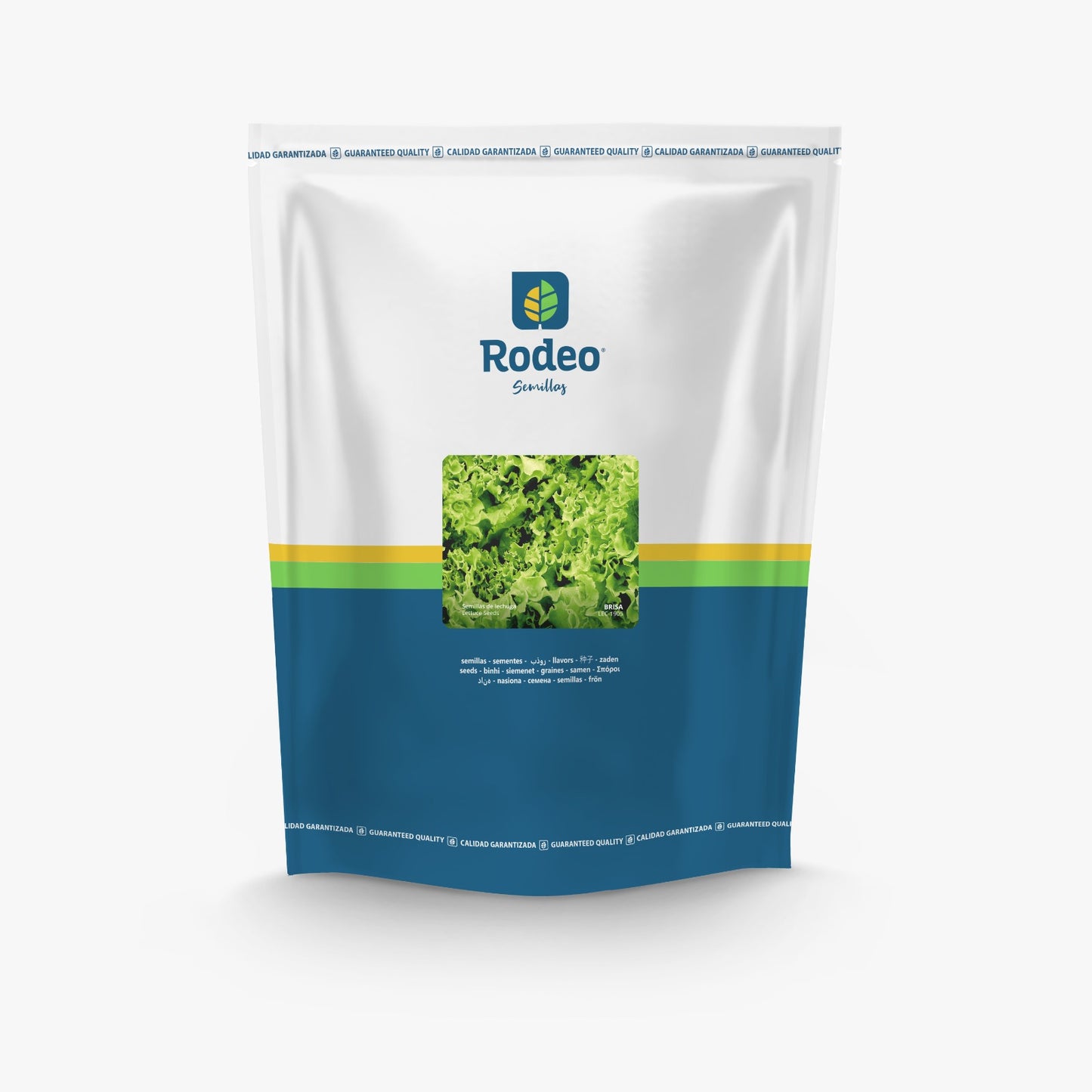 Semillas De Lechuga Crespa Verde Brisa X 500g Rodeo Semillas
