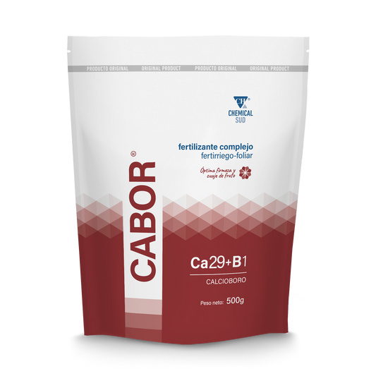 Fertilizante Foliar Calcio Boro Cabor 500g Chemical Sud