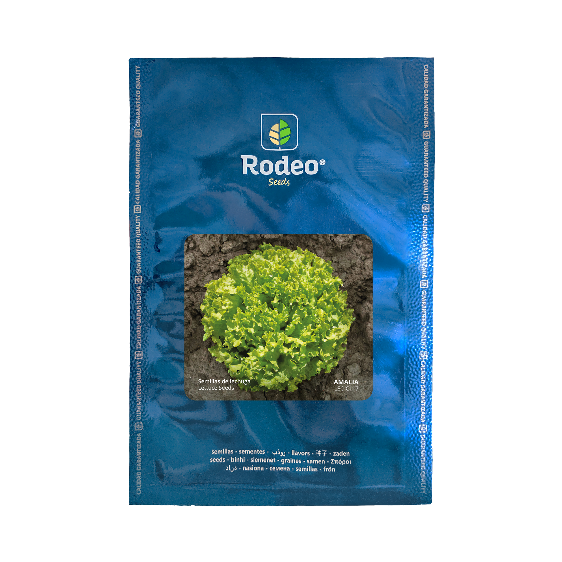 Lechuga crespa Amalia - Rodeo Semillas (paquete)
