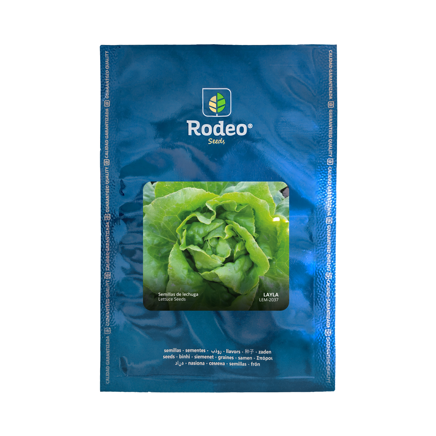 Lechuga mantecosa Laylana caja x50 - Rodeo Semillas (paquete)